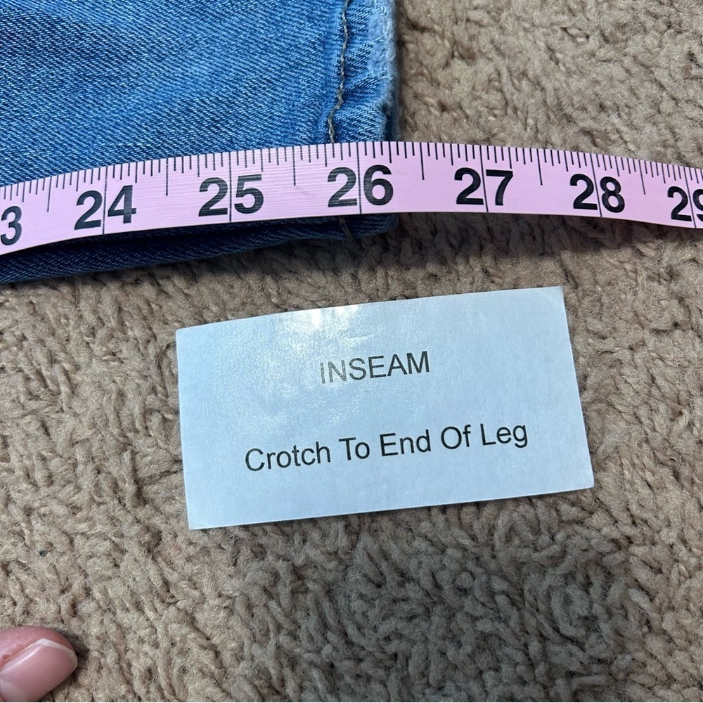 Old Navy | High Rise OG Straight Leg Distressed Jeans Women’s Size 8 - Picture 12 of 12